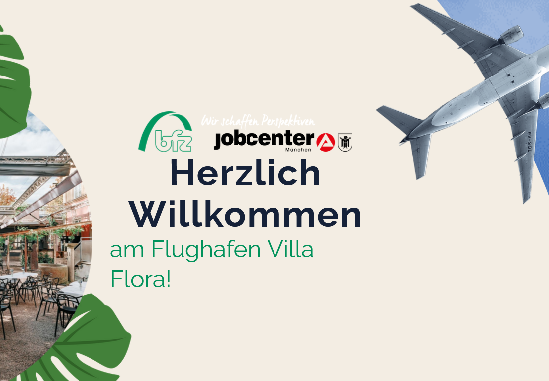 Jobevent am Flughafen Villa Flora